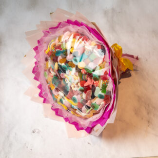 Buket 5 razni mix bombona